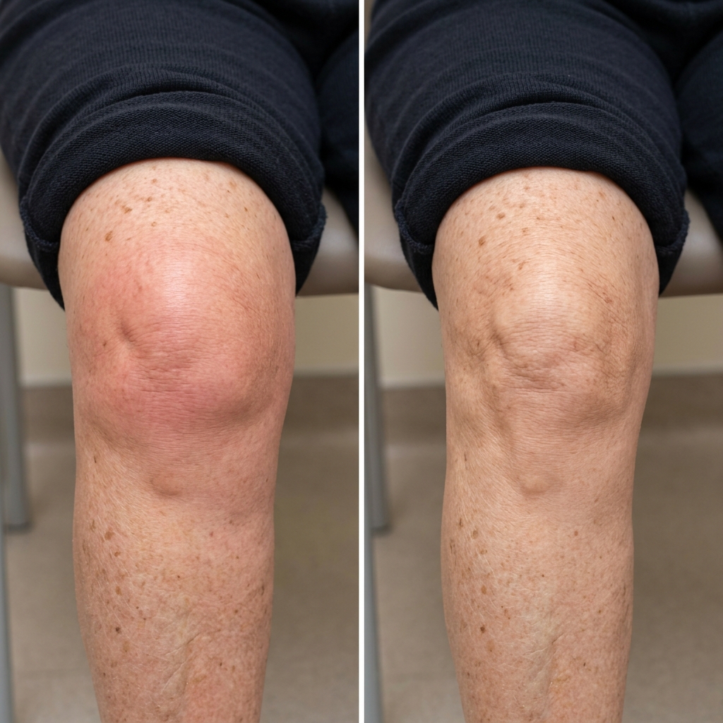 Comparativo de rodilla